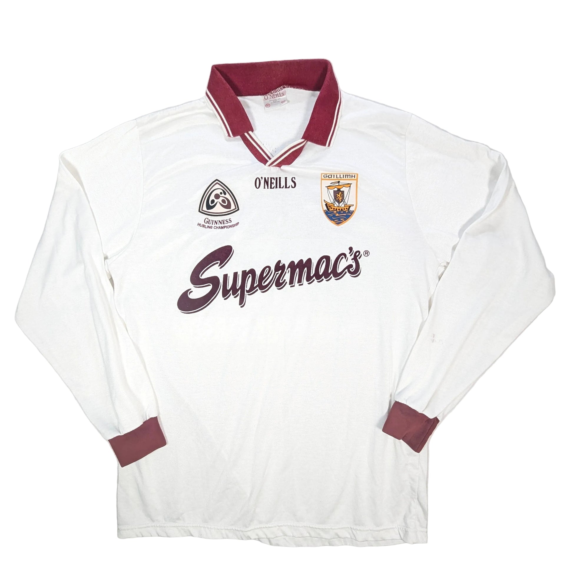 Galway Player Issue O'Neills Goalkeeper GAA Jersey 1999 #16 (XL)hgf