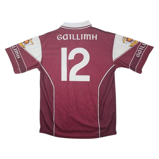 Galway Player Issue O'Neills Home GAA Jersey 2002 #12 (L) 