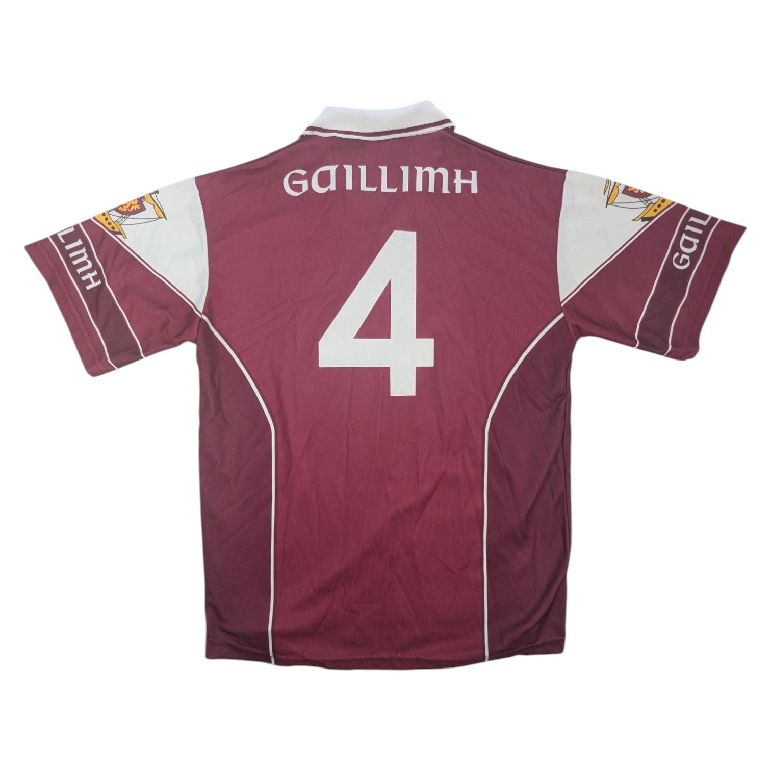 Galway Player Issue O'Neills Home GAA Jersey 2002 #4 (L) [Very Good]