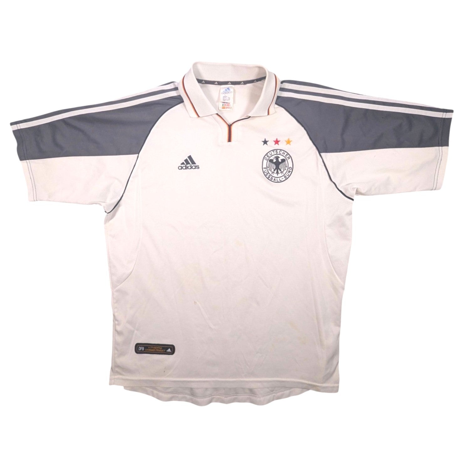  Germany adidas Home Football Jersey 2000 (L) [Fair]