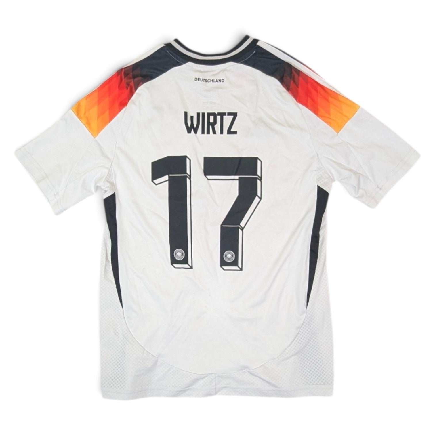 Germany adidas Home Football Jersey 2024 Wirtz #17 (13-14 Years) 