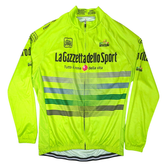 Giro D'Italia Gazetto Dello Sport Training Cycling Jersey 2020s (L) [Excellent