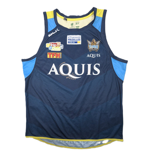 Gold Coast Titans BLK Rugby League Jersey 2016