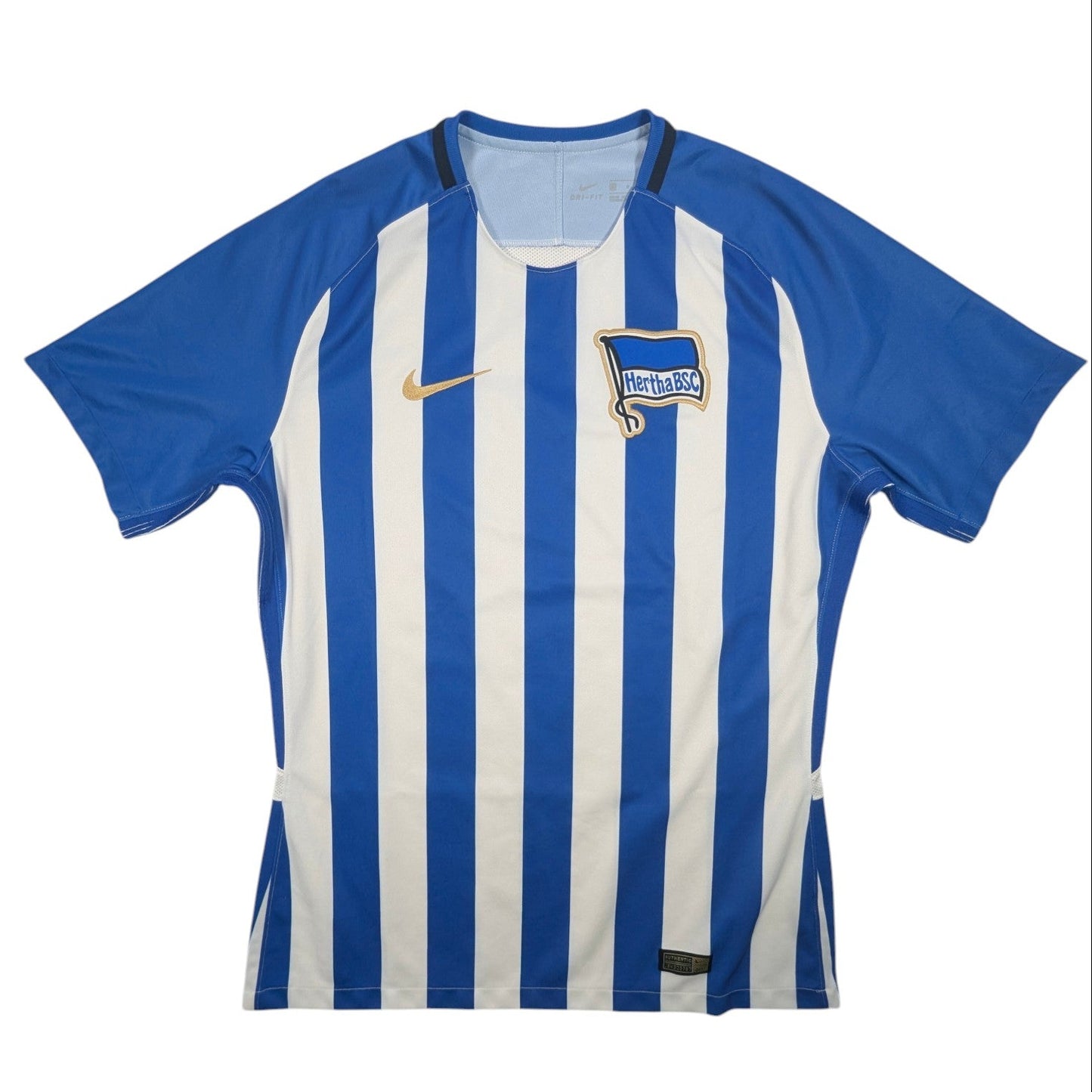 Hertha Berlin Player Issue Nike Home Football Jersey 2017 