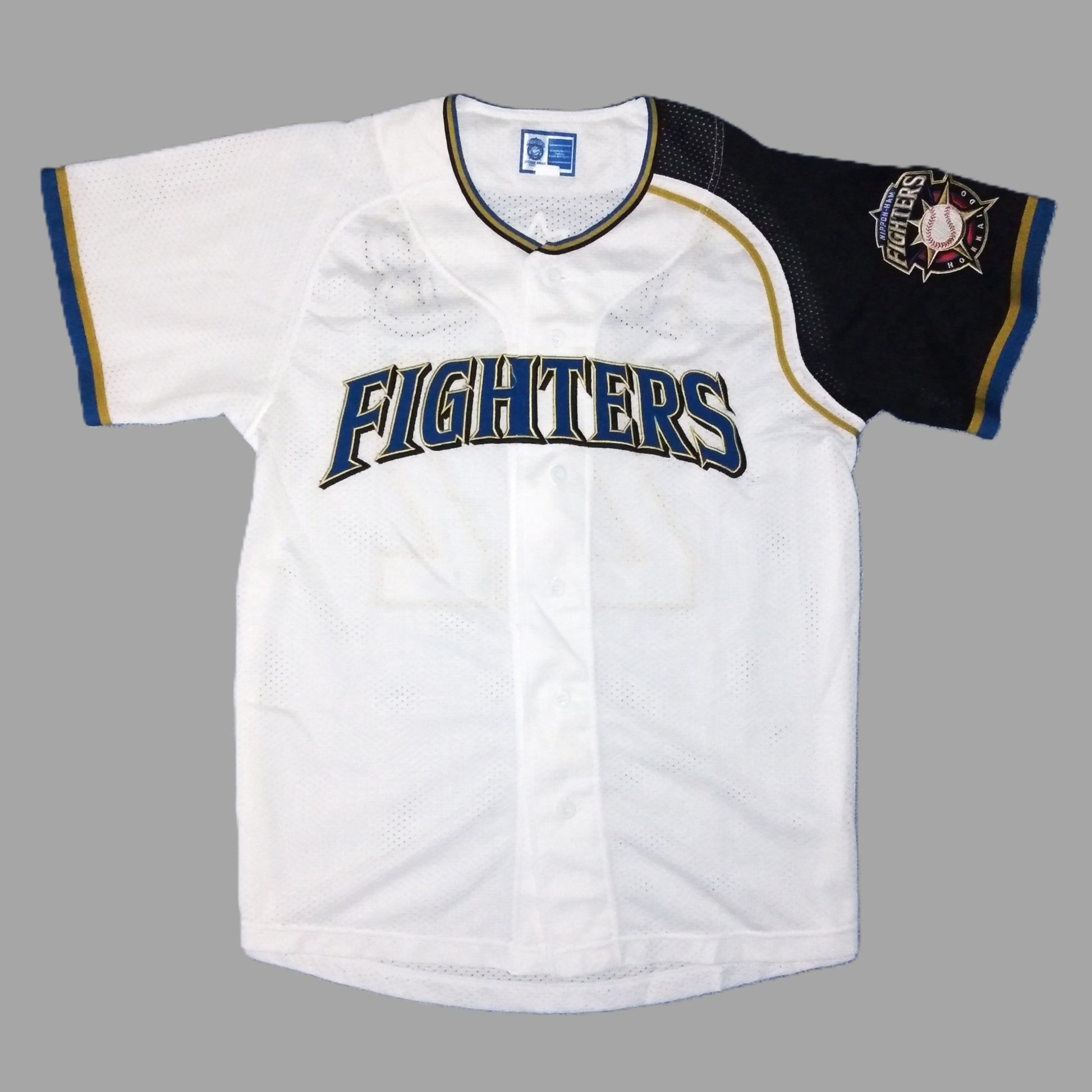 Hokkaido Nippon Ham Fighters Baseball  Home  Jersey  2011 / 12  Mizuno     Unisex Adults    