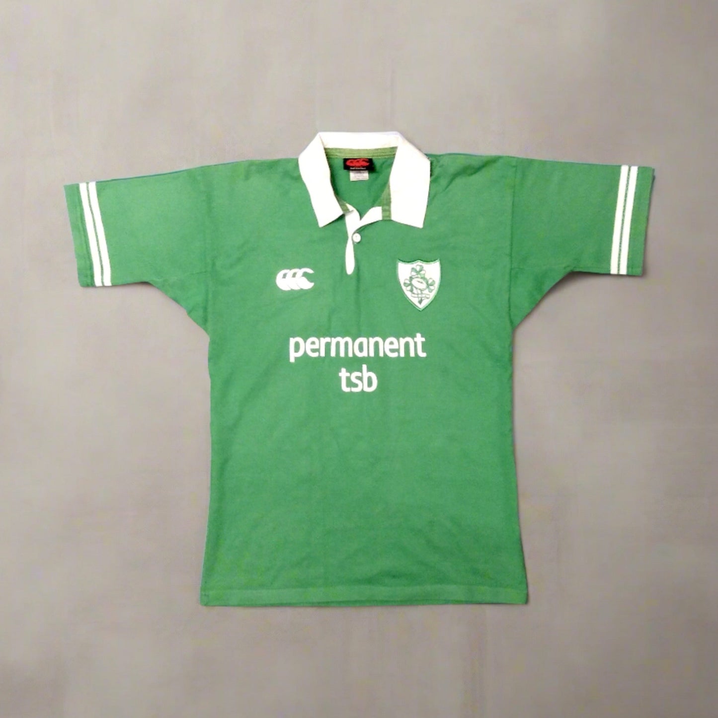 Ireland 2002 Rugby Jersey Canterbury(M) – SHIRTS V SKINS