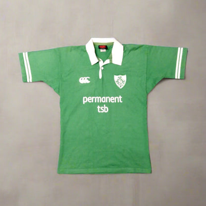 Ireland 2002 Rugby Jersey Canterbury(M) irish six nations vintage retro permanent tsb
