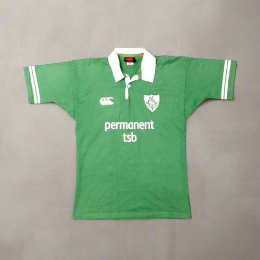 Ireland 2002 Rugby Jersey Canterbury(M) irish six nations vintage retro permanent tsb