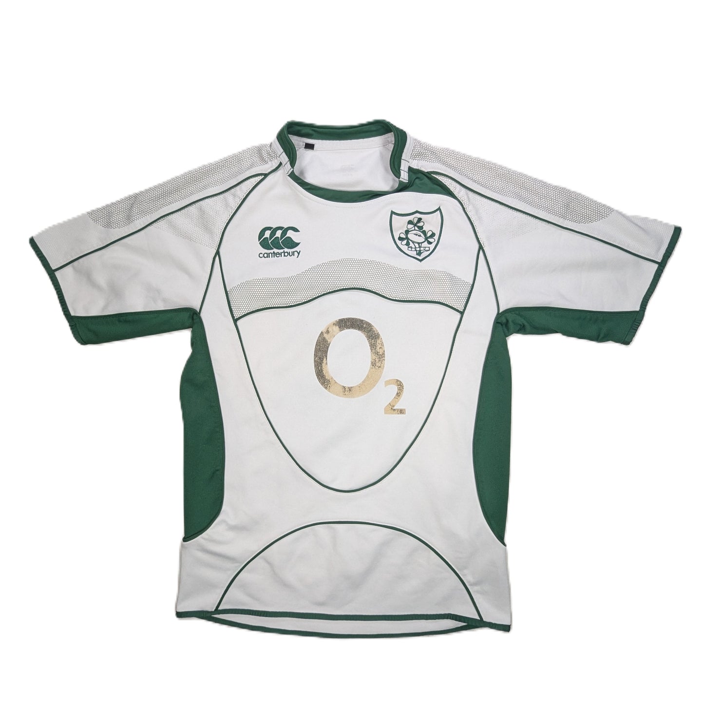  Ireland Canterbury Away Rugby Jersey 2007 (S)