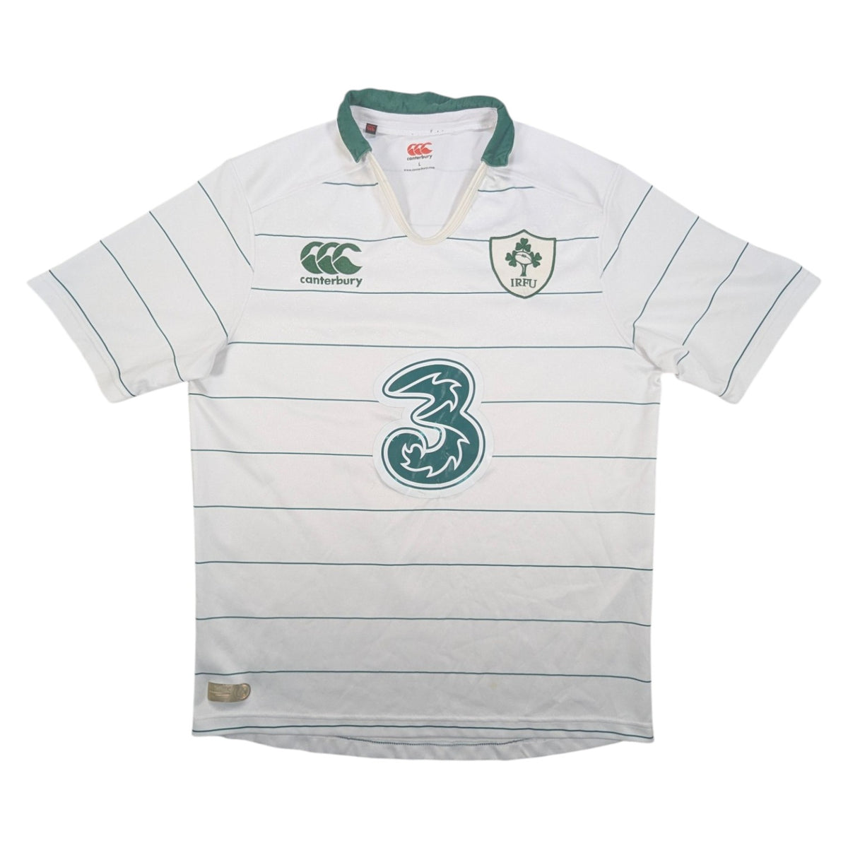Ireland Canterbury Away Rugby Jersey 2014 (L) [