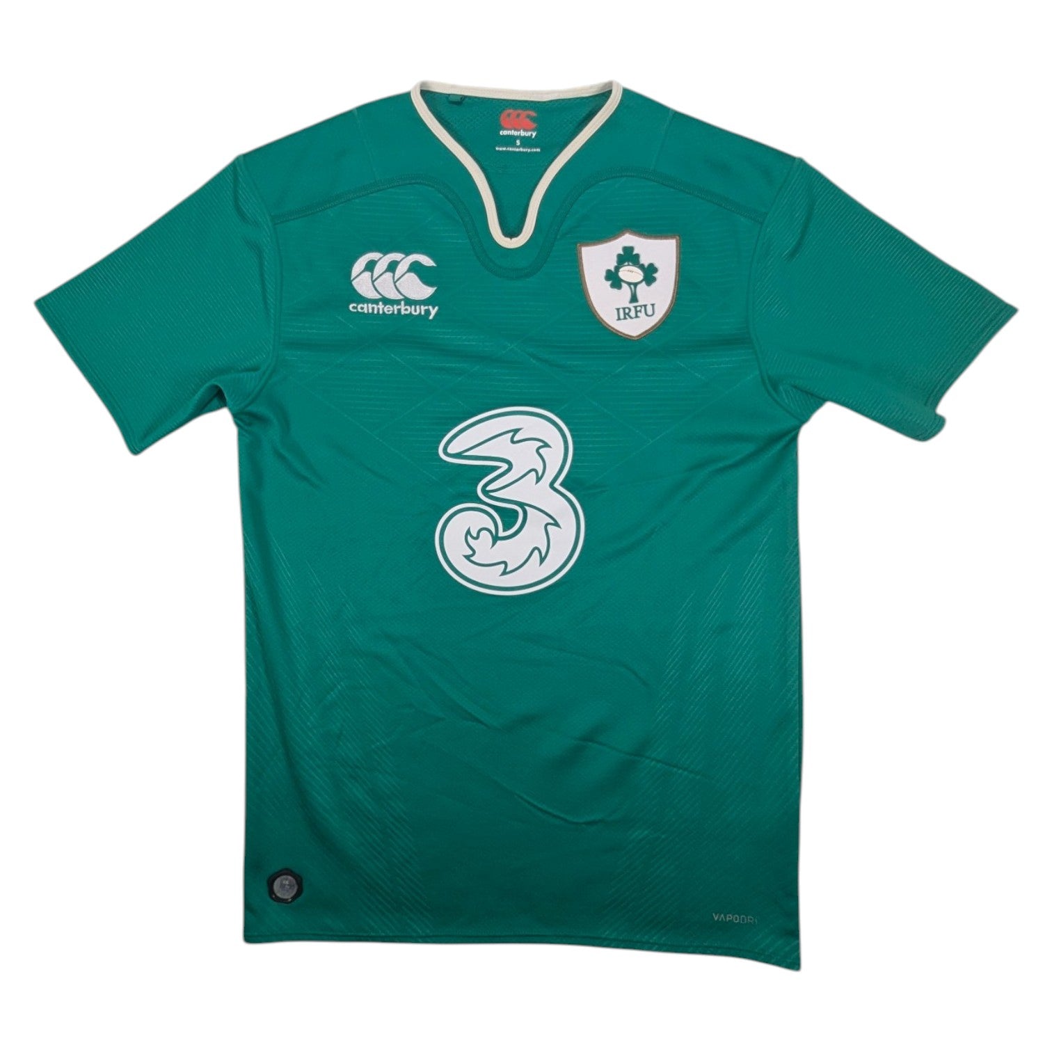  Ireland Canterbury Home Rugby Jersey 2015 (S) [Excellent]