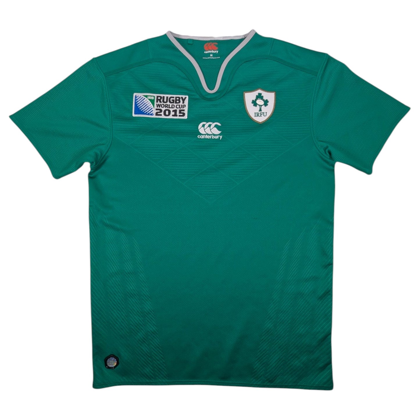 Ireland Canterbury Home Rugby Jersey 2015 World Cup (M) [Good]