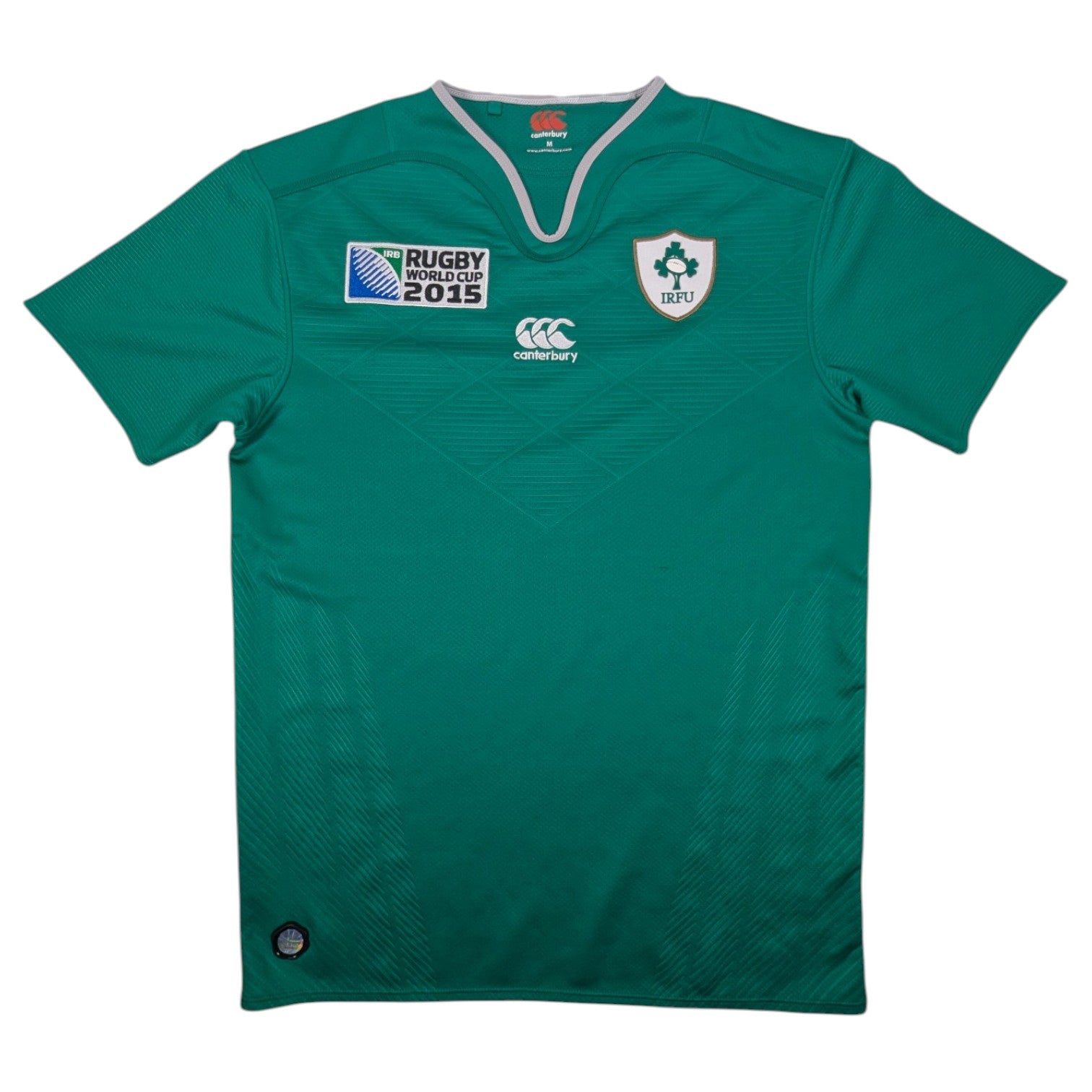 Ireland Canterbury Home Rugby Jersey 2015 World Cup (M) [Good]