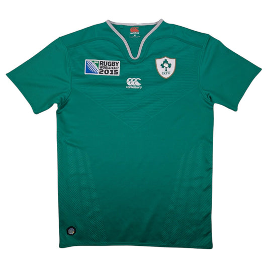 Ireland Canterbury Home Rugby Jersey 2015 World Cup (M) [Good]
