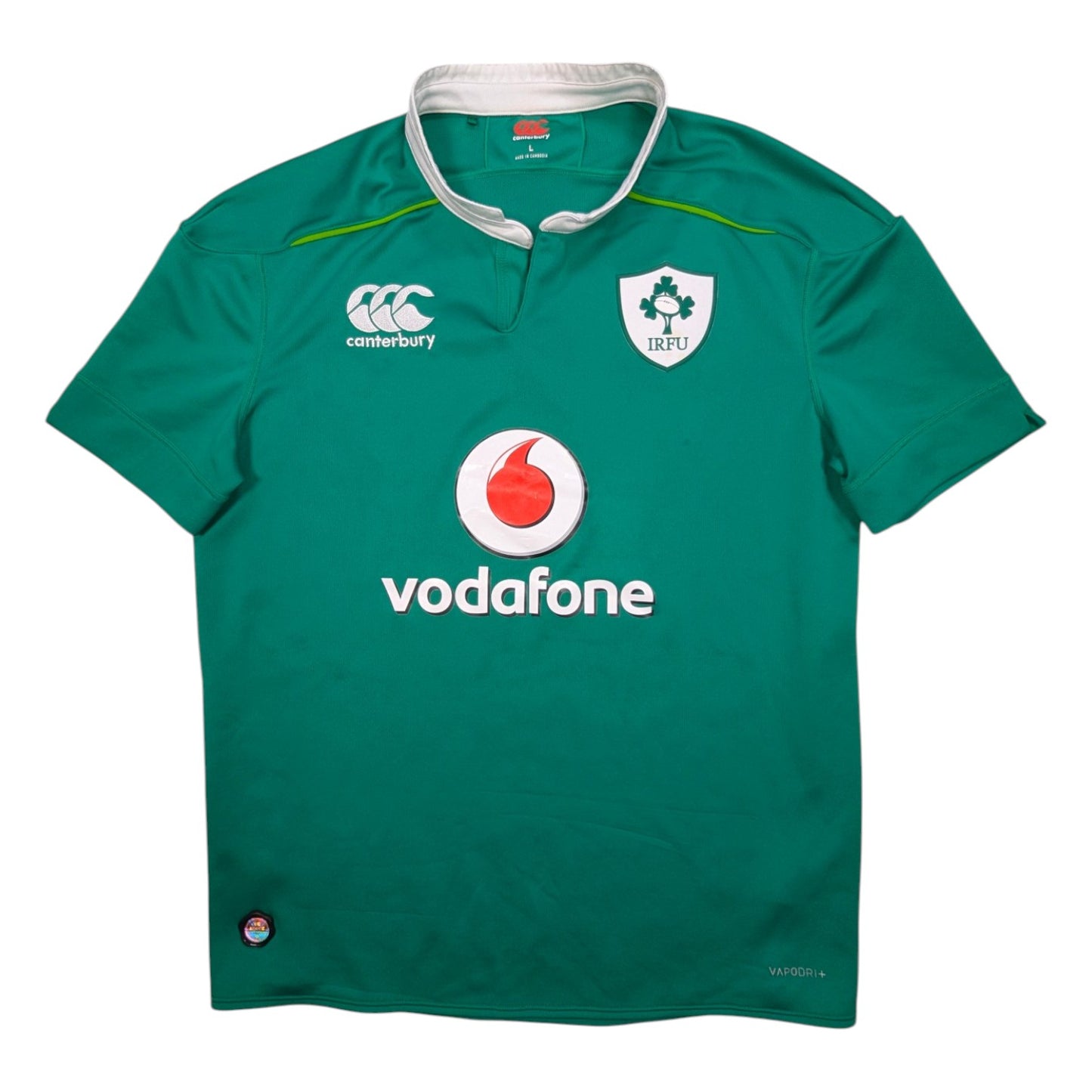 Ireland Canterbury Home Rugby Jersey 2016
