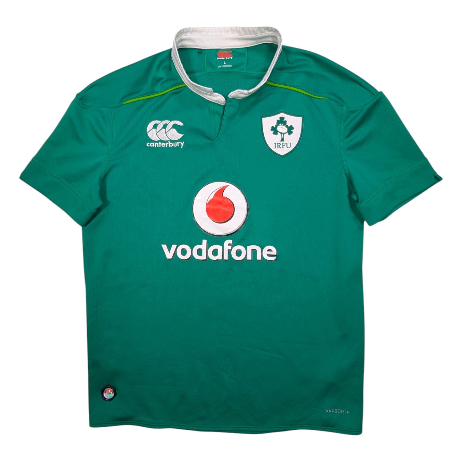 Ireland Canterbury Home Rugby Jersey 2016