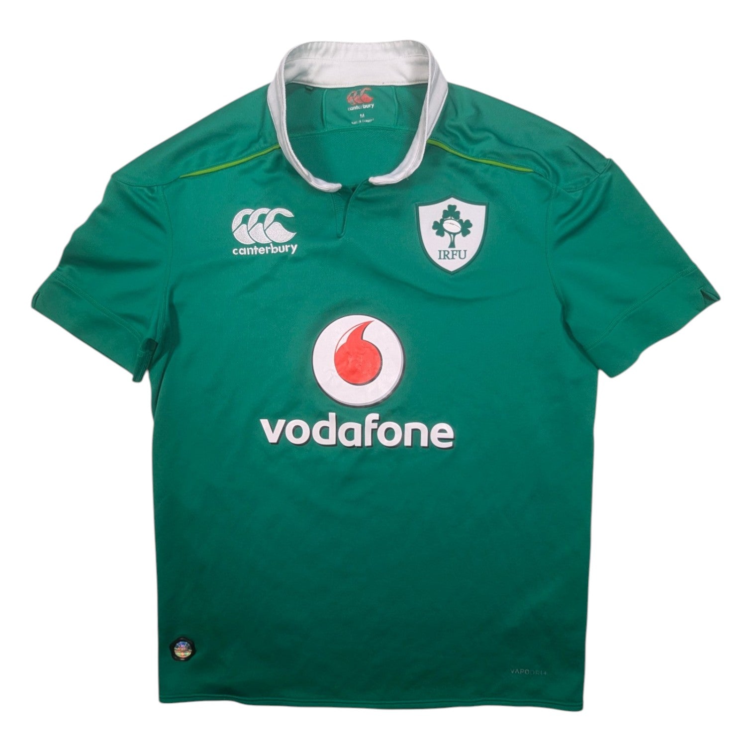  Ireland Canterbury Home Rugby Jersey 2016 (M) [Very Good]