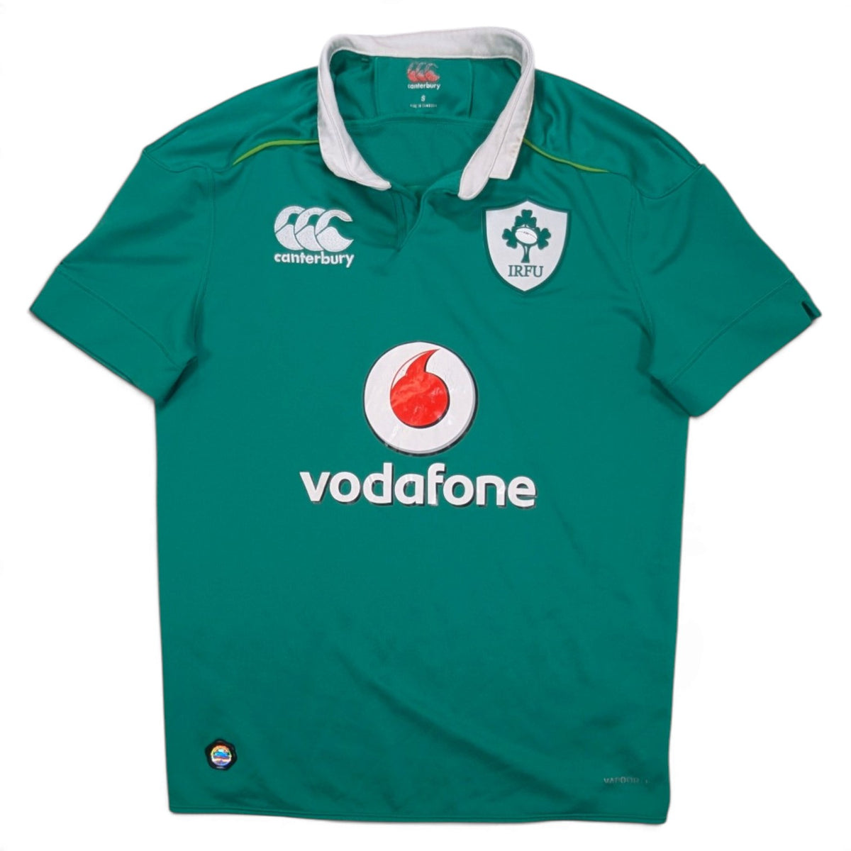 Ireland Canterbury Home Rugby Jersey 2016 (S) [Fair]