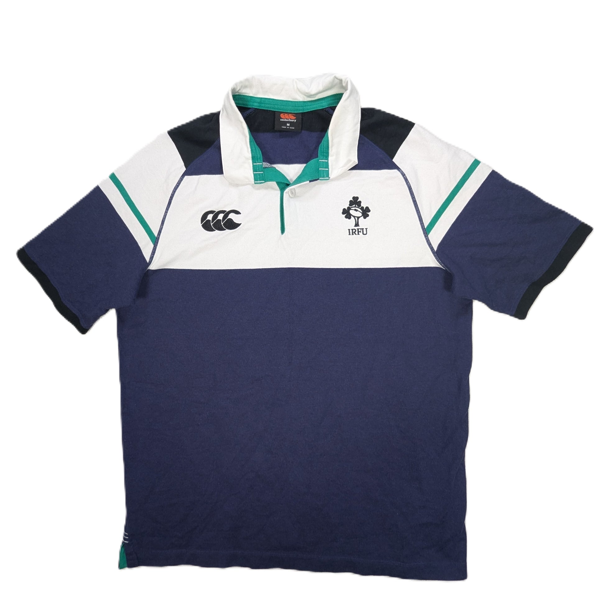 Ireland Canterbury Rugby Polo Shirt 2010s (M)