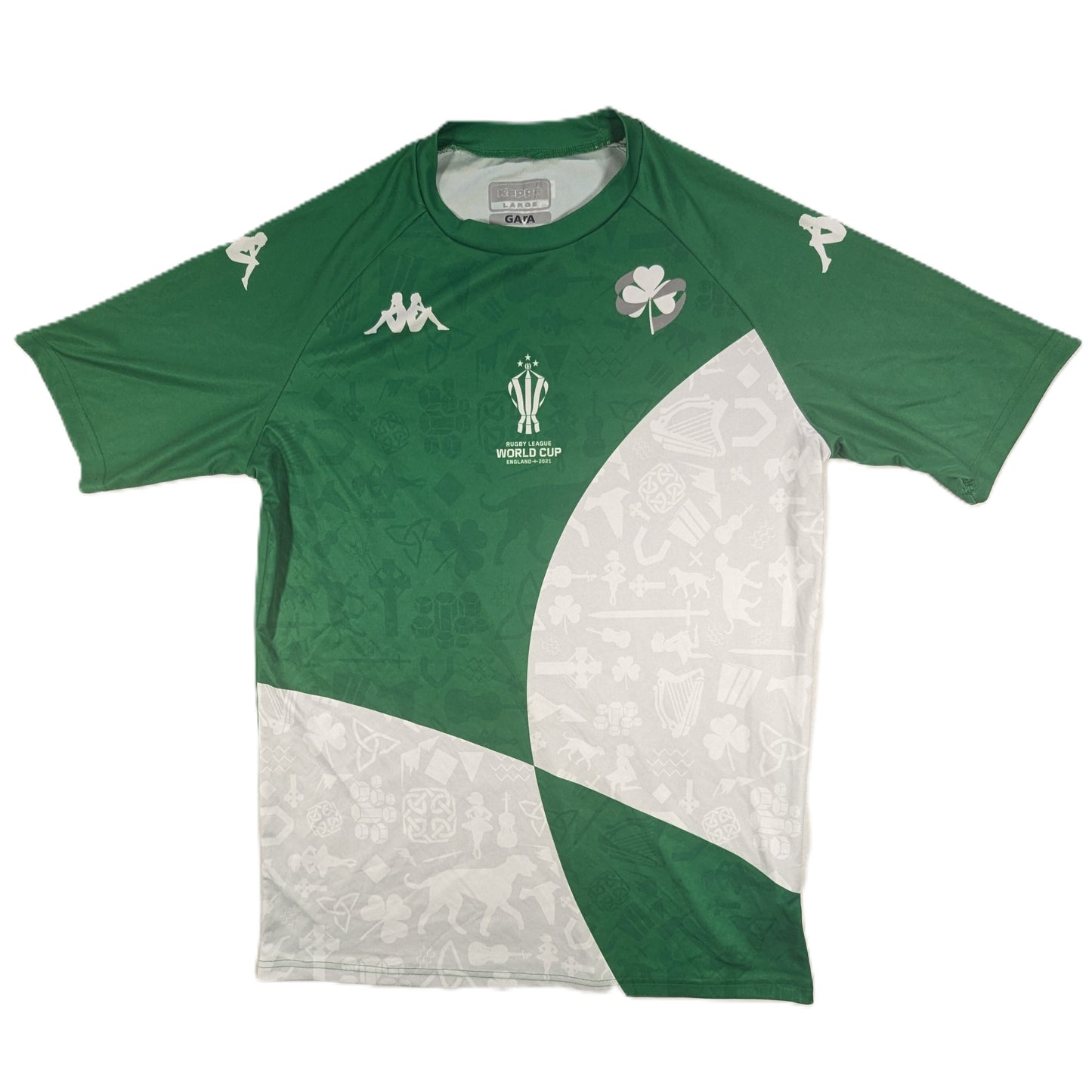 Ireland Kappa Rugby League Jersey 2021