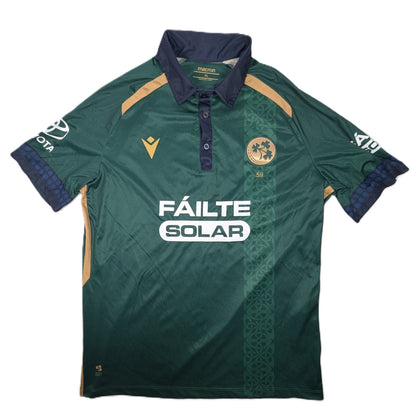 Ireland Player Issue Macron Home Cricket Jersey 2024 Gareth Delany #64 (XL)