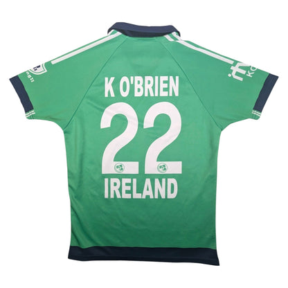 Ireland Player Issue O'Neills Home Cricket Jersey 2021 Kevin O'Brien #22 (2XL)