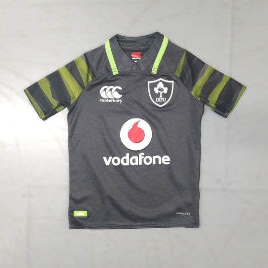 Ireland Rugby  Short Sleeve  Away  Jersey  2017 / 18  Canterbury     Kids       Vodafone  Ireland Rugby Eire Irish IRFU   SHIRTS V SKINS   