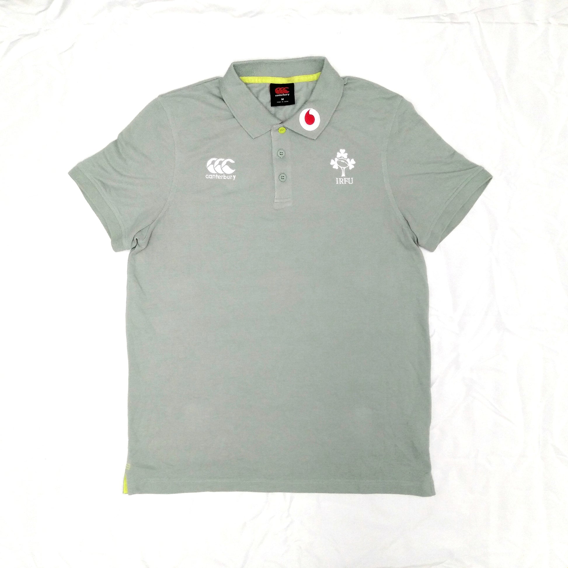 Ireland Rugby  Short Sleeve  Casual  Polo Shirt  2021 / 22  Canterbury     Unisex Adults       Vodafone  Ireland Rugby Eire Irish IRFU   SHIRTS V SKINS   