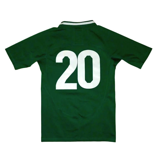 Ireland Rugby  Short Sleeve  Home  Jersey  2011 / 12  Puma  Player Issue   Unisex Adults  Test Fit   #20  o2  Ireland Rugby Eire Irish IRFU   SHIRTS V SKINS   