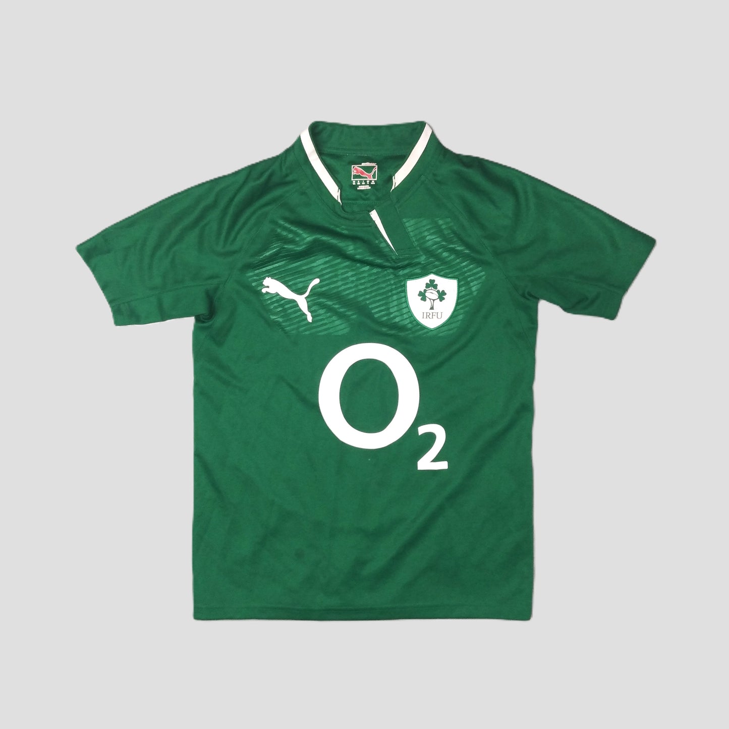 Ireland Rugby  Short Sleeve  Home  Jersey  2011 / 12  Puma     Teens       o2  Ireland Rugby Eire Irish IRFU   SHIRTS V SKINS   
