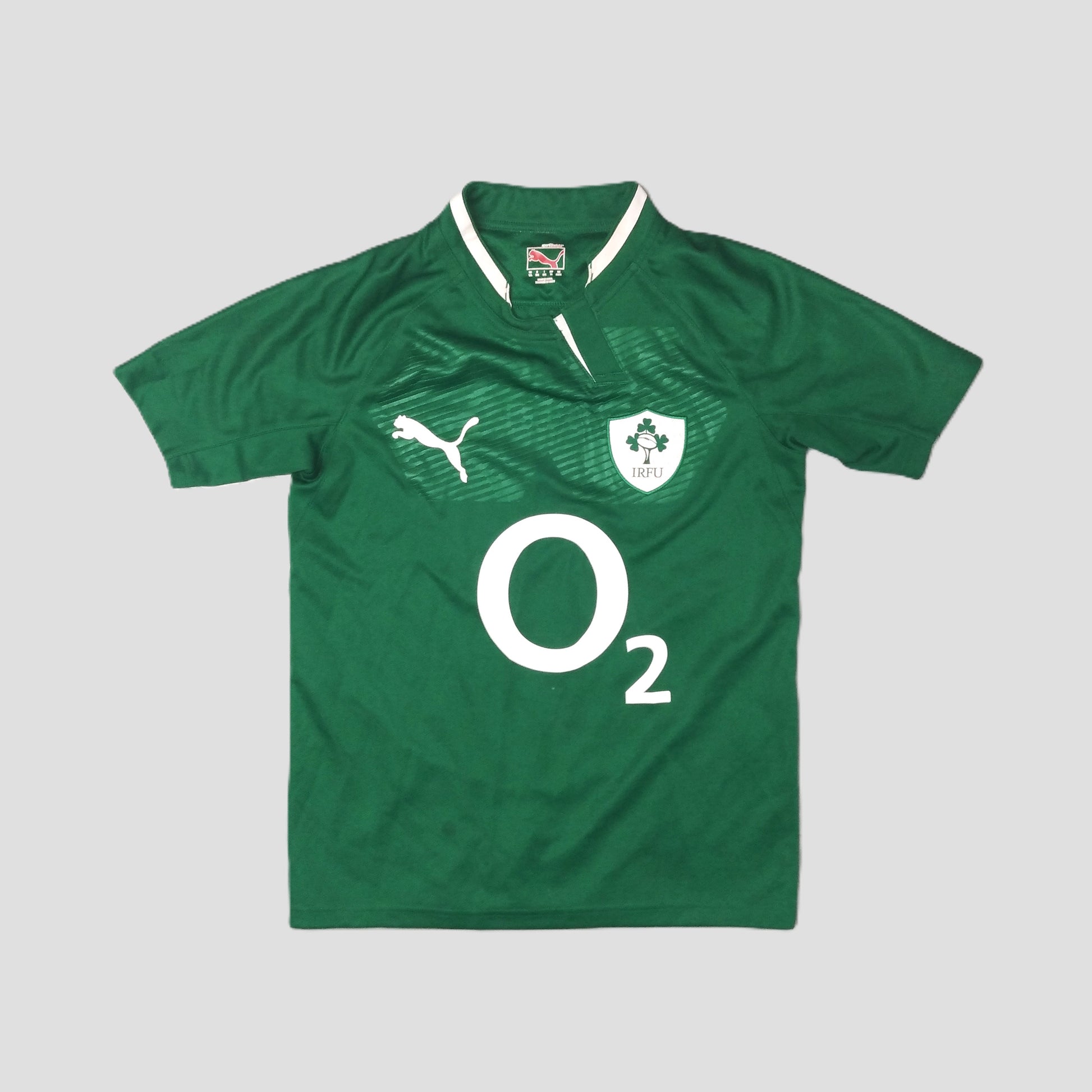 Ireland Rugby  Short Sleeve  Home  Jersey  2011 / 12  Puma     Teens       o2  Ireland Rugby Eire Irish IRFU   SHIRTS V SKINS   