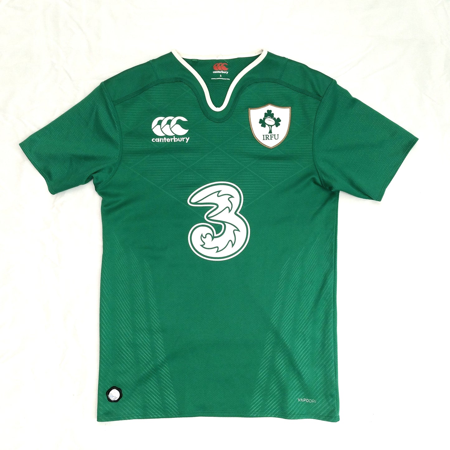 Ireland Rugby  Short Sleeve  Home  Jersey  2015 / 16  Canterbury     Unisex Adults       3 Three  Ireland Rugby Eire Irish IRFU   SHIRTS V SKINS   
