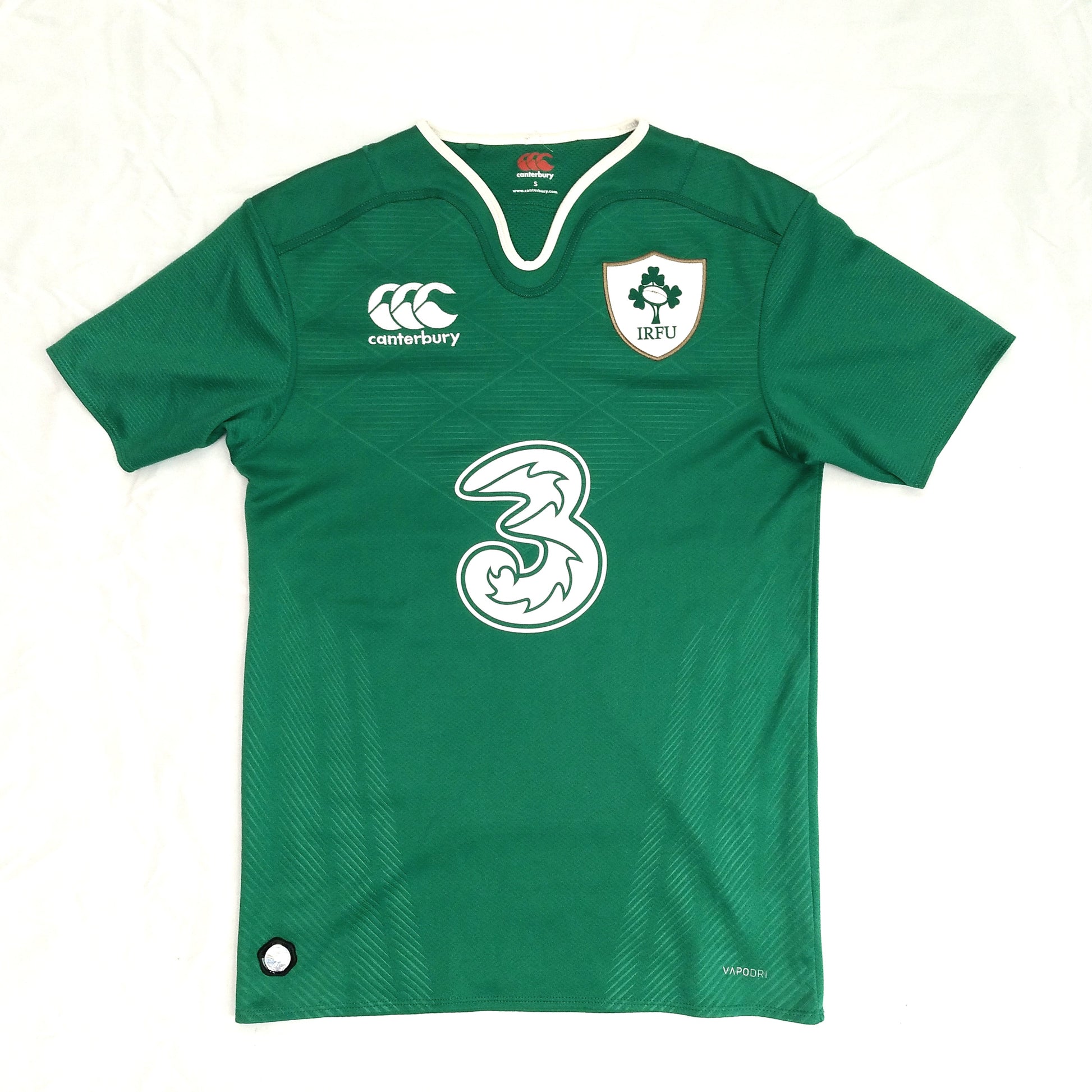 Ireland Rugby  Short Sleeve  Home  Jersey  2015 / 16  Canterbury     Unisex Adults       3 Three  Ireland Rugby Eire Irish IRFU   SHIRTS V SKINS   