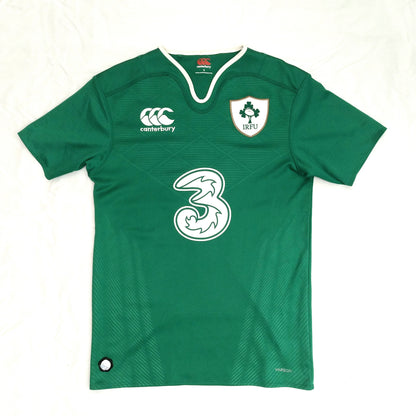 Ireland Rugby  Short Sleeve  Home  Jersey  2015 / 16  Canterbury     Unisex Adults       3 Three  Ireland Rugby Eire Irish IRFU   SHIRTS V SKINS   