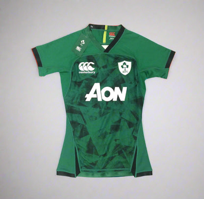 Ireland Rugby  Short Sleeve  Home  Jersey  2020 / 21  Canterbury  Player Issue   Womens     #12  Vodafone  Ireland Rugby Eire Irish IRFU   SHIRTS V SKINS   