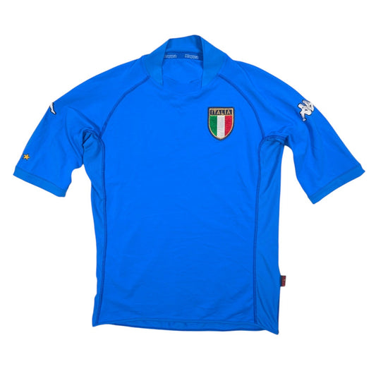  Italy Kappa Home Football Jersey 2002 (S)
