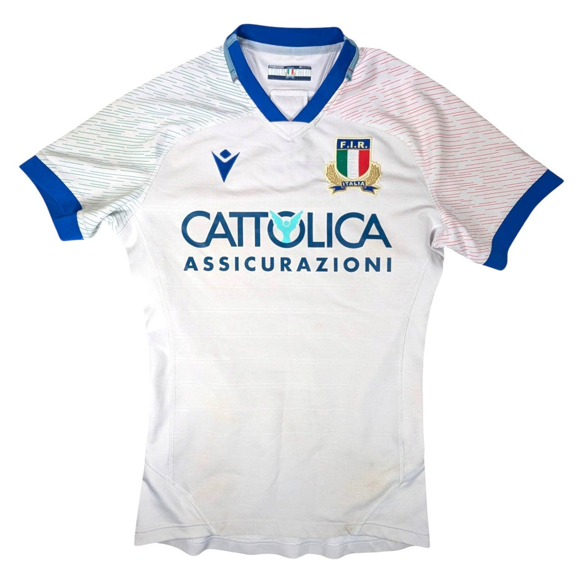  Italy Macron Away Rugby Jersey 2020 (M) [Fair]