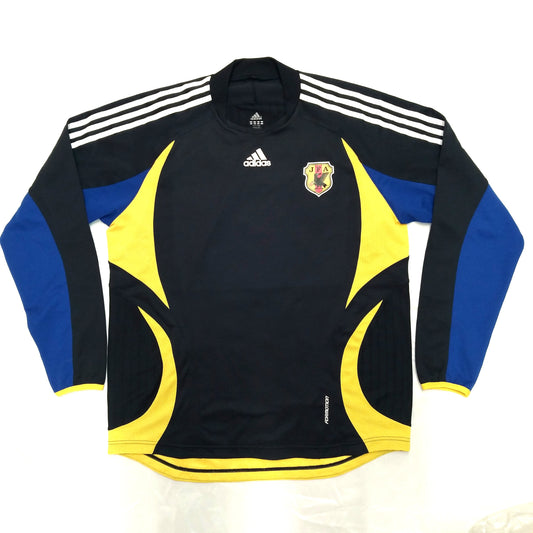 Japan Football  Long Sleeve  Training  Jersey  2006 / 07  adidas     Unisex Adults       Kirin  Japan Football Soccer Vintage retro Samurai Blue Nihon  SHIRTS V SKINS   