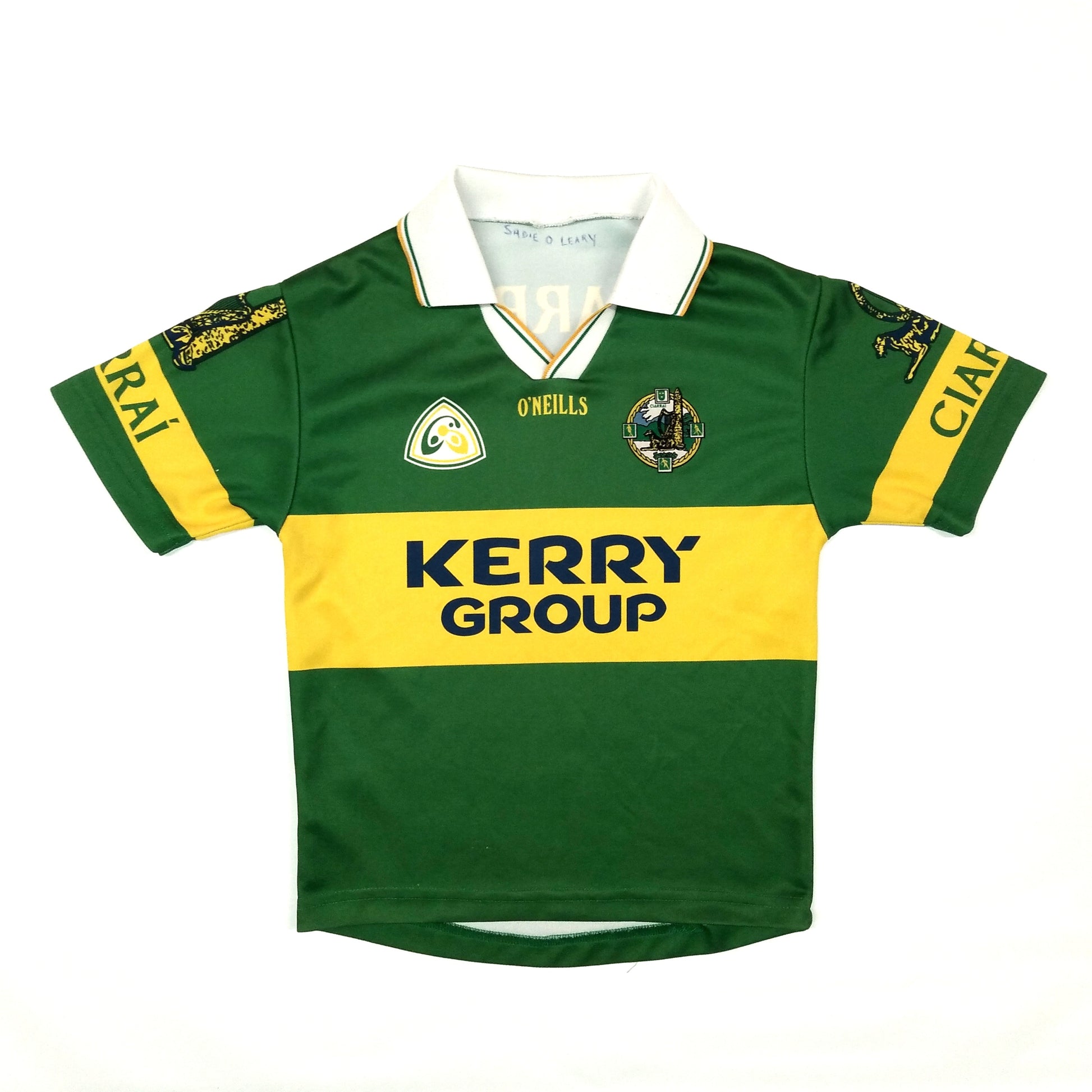 Kerry GAA  Home  Jersey  2000 / 01  O'Neills     Kids       Kerry Group  SVS1985  