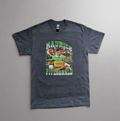 Kerry GAA  Short Sleeve  Casual  Jersey  1990s  Gildan  Maurice Fitzgerald   Unisex Adults       Sponsorless  Kerry Ciarrai Soccer Football  SHIRTS V SKINS   