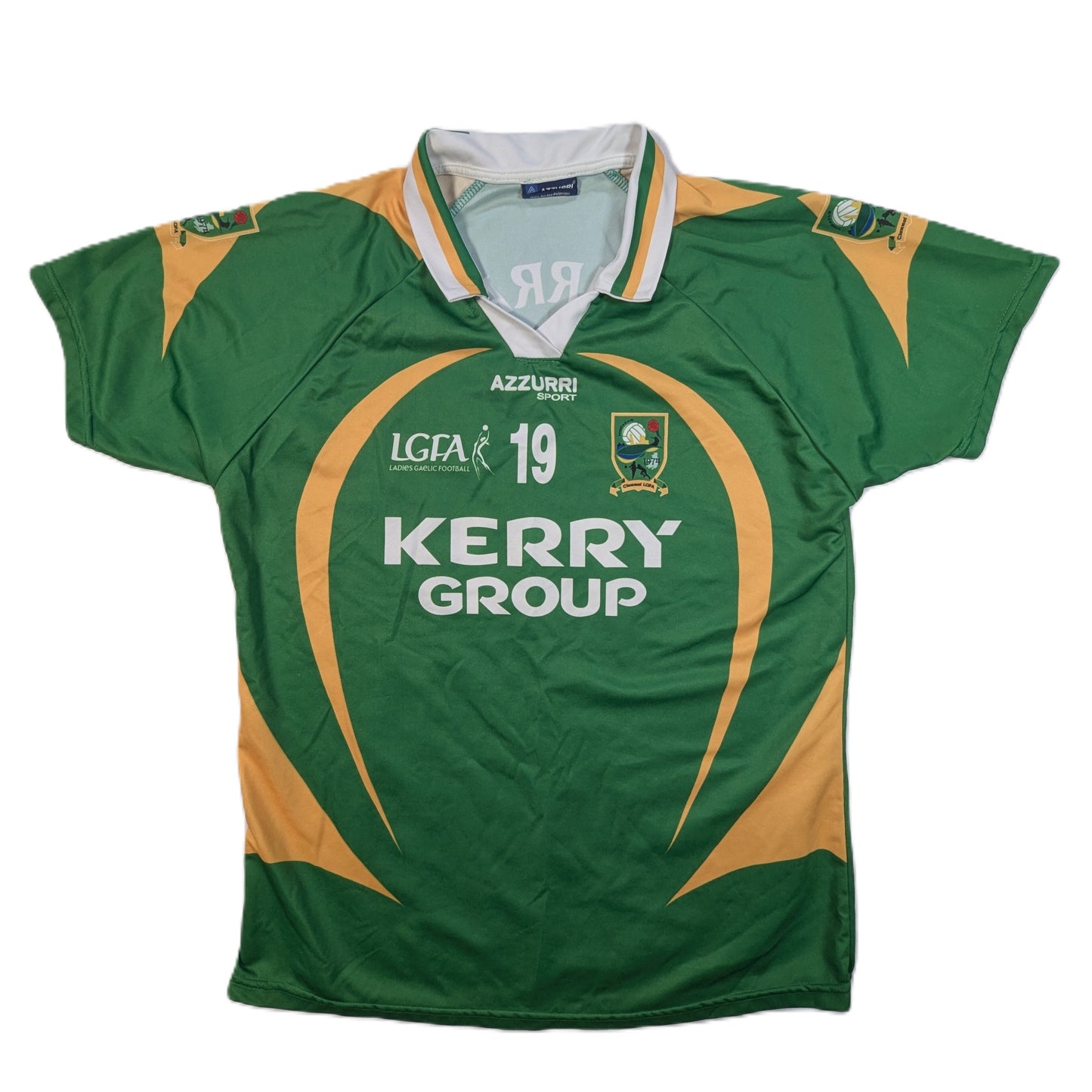 Kerry Player Issue Azzurri GAA Jersey 2012 #19 (L)