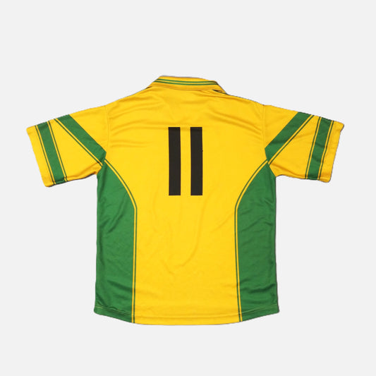 Kilcock GAA  Short Sleeve  Home  Jersey  2000s  O'Neills  Player Issue   Unisex Adults     #11  Alpine Dry Cleaners  Kildare Gaelic Football Hurling Camogie Cil Dara Leinster All Ireland  SHIRTS V SKINS   