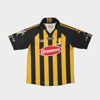 Kilkenny GAA  Short Sleeve  Home  Jersey  2009 / 10  O'Neills     Unisex Adults       Avonmore  Kilkenny Cil Cheannaigh Hurling Camogie Gaelic Football Vintage Retro  SHIRTS V SKINS   