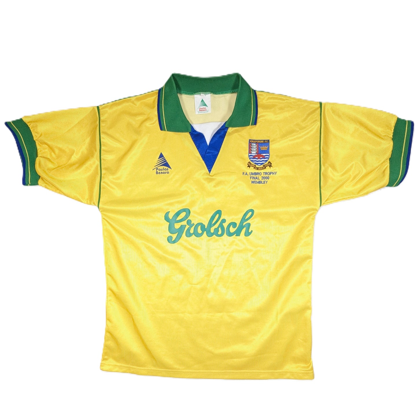 Kingstonian FC Paulas Banara Football Jersey 2000