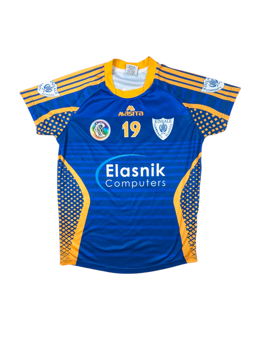 Kinsale Community School Player Issue Masita Home GAA Jersey 2020s #19 (Size 14) 