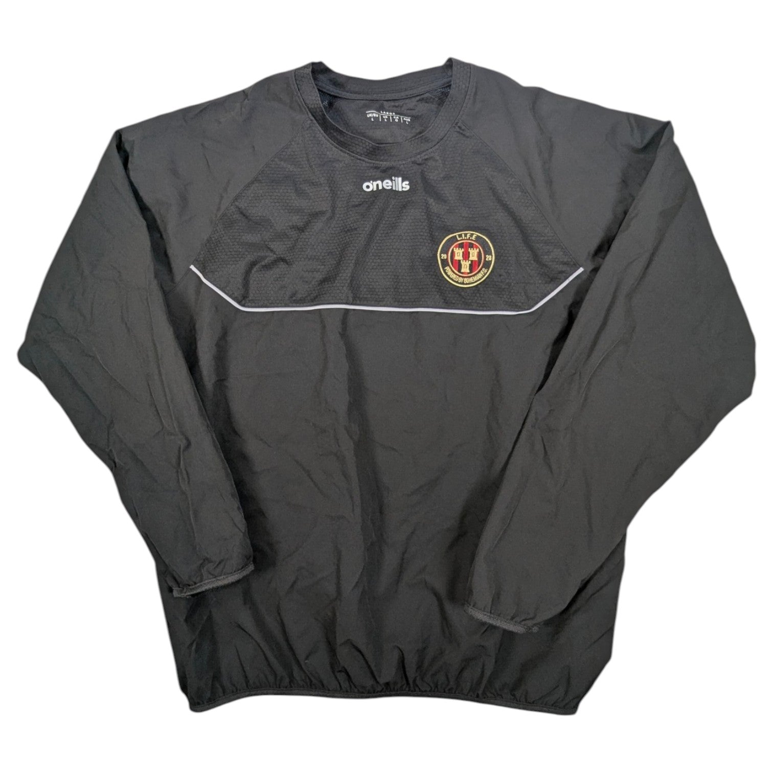 LIFE O'Neills Football Jacket 2020s Powered By Bohemians (L) [Very Good]
