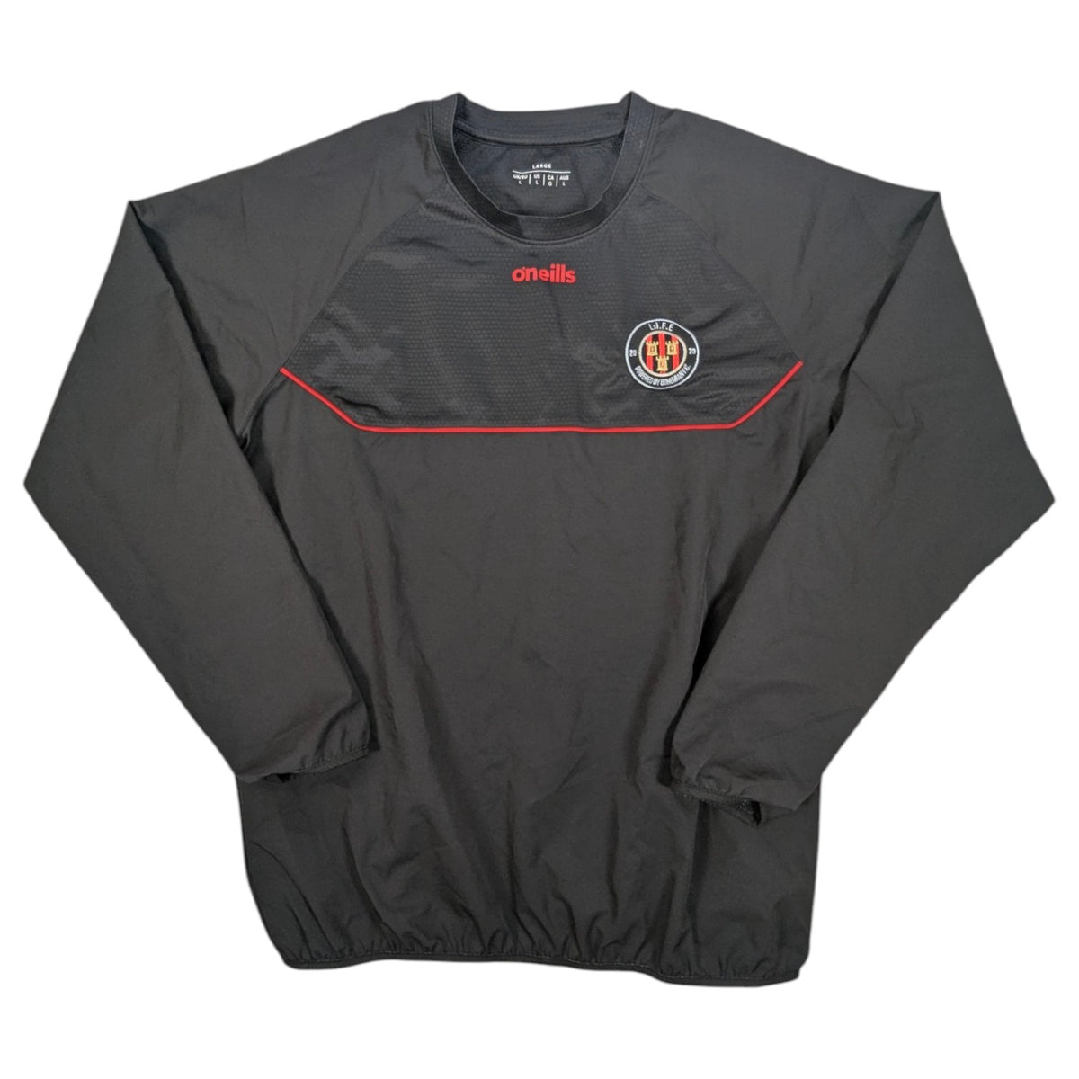 LIFE O'Neills Football Jacket 2020s Powered By Bohemians (L) [Very Good]
