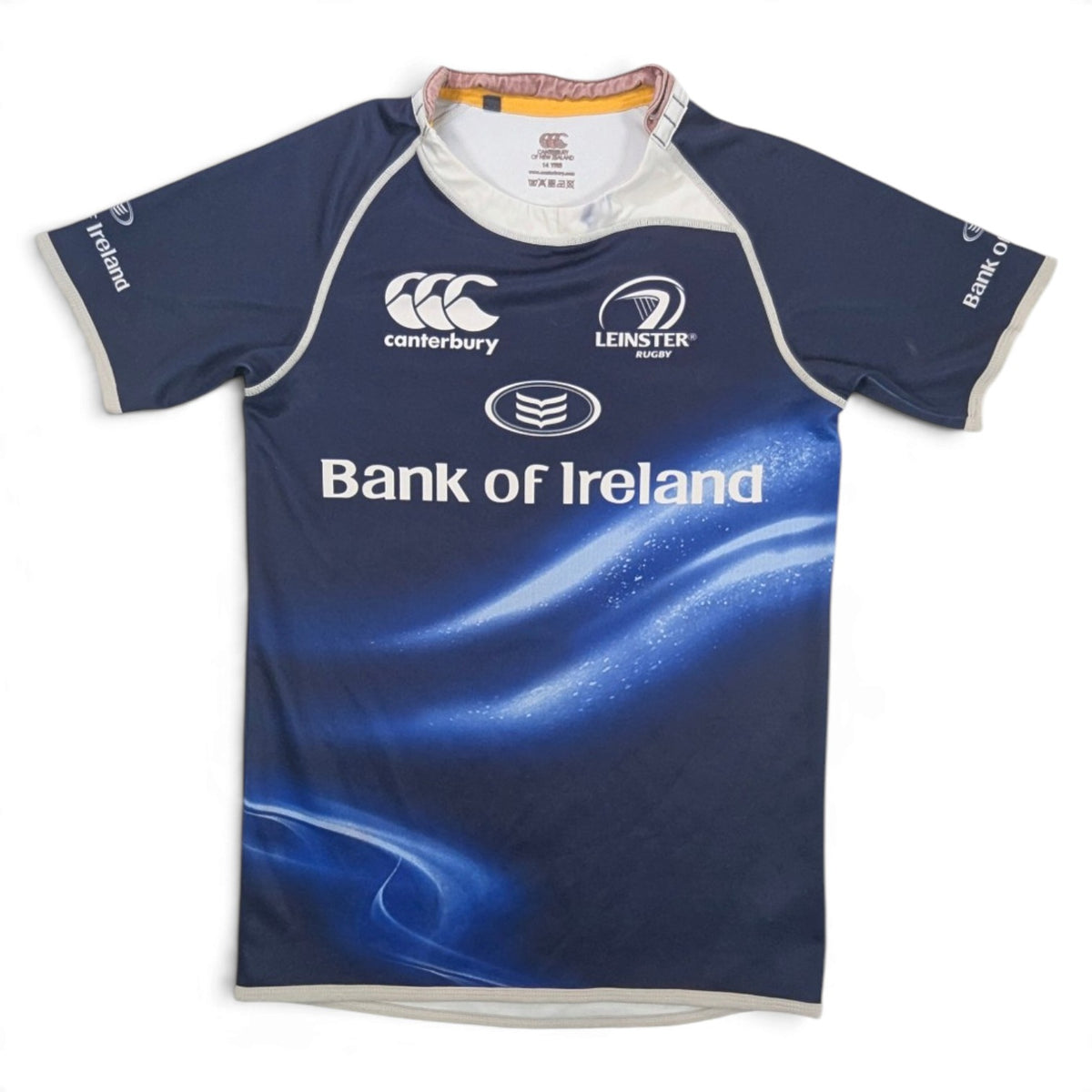 Leinster Canterbury Home Rugby Jersey 2009 (14 Years) [Fair]