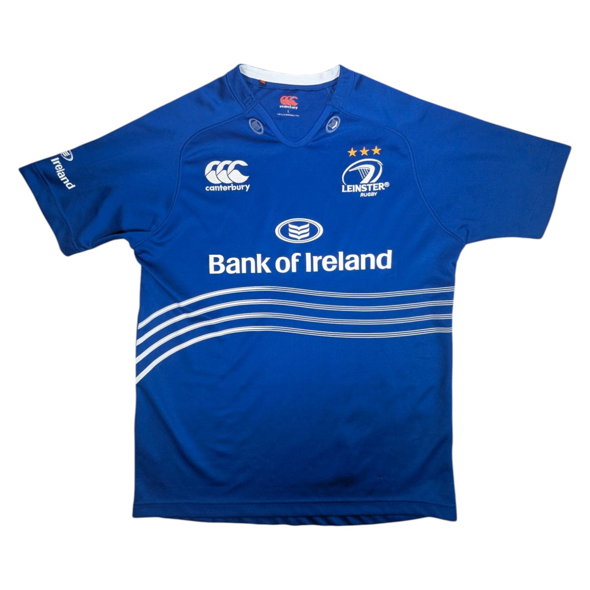 Leinster Canterbury Home Rugby Jersey 2014 (L) [Good]
