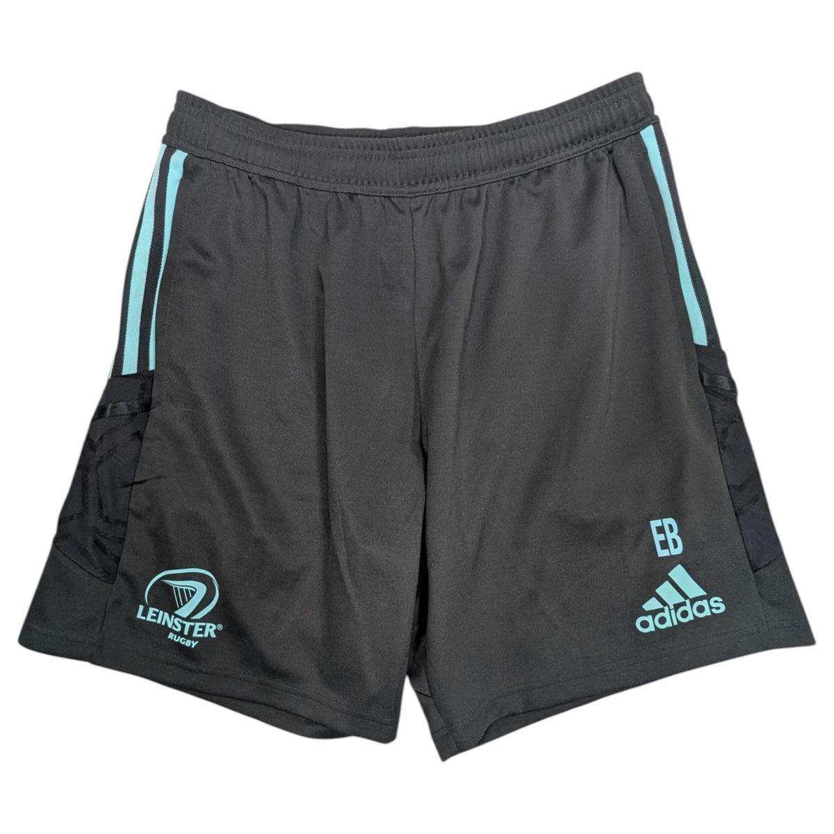  Leinster Player Issue adidas Training Rugby Shorts 2021 Ed Byrne (L) [Very Good]